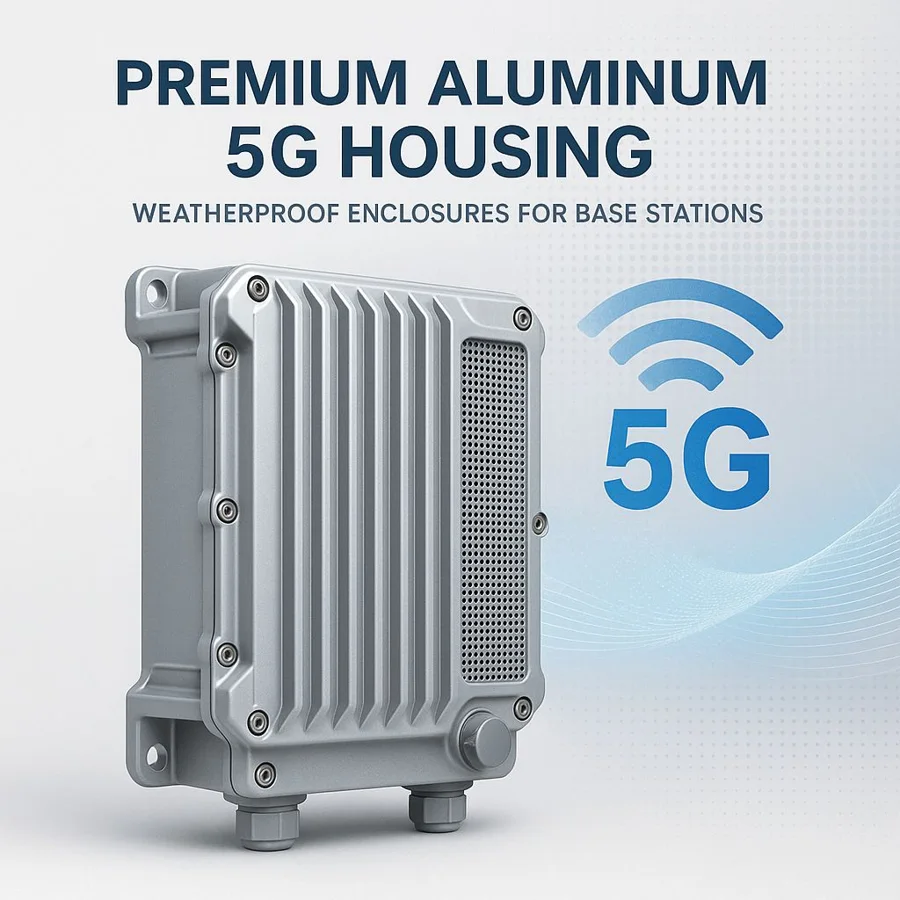 Telecom & 5G housings — Concept component visualization